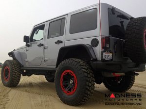 Jeep Wrangler JK Aluminum Overland Tube Fenders - Rear 